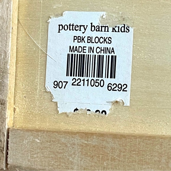 Pottery Barn Kids Toys Pottery Barn Kids Alphabet Blocks Poshmark